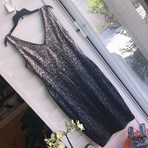 Rachel Roy sequin ombré dress